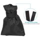 thumbnail image 5 of 2Pcs Black Winter Outdoor Faucet Protector Anti Frost Water Tap Valve Cover Accessory 15x21cm, 5 of 5