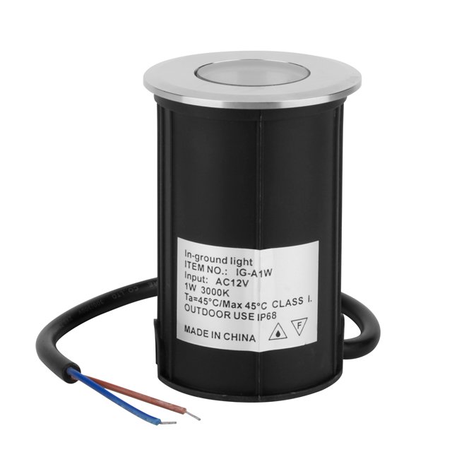 Foco para piscina y estanque sumergible de 1 W, luz LED impermeable para acuario de 12 V