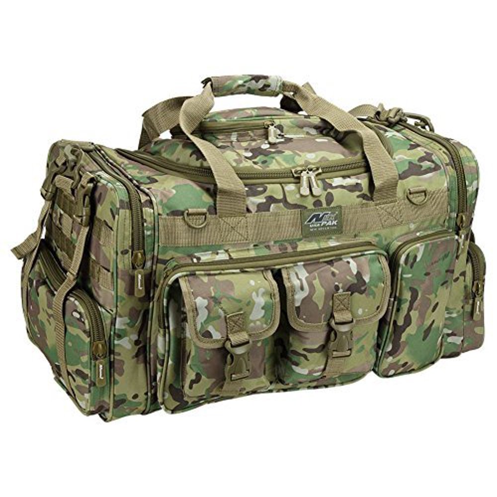 Nexpak USA 26" Inch Multi Camo Duffel Duffle Military Molle Tactical