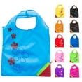 thumbnail image 1 of SPRING PARK Large Capacity Reusable Nylon Shopping Bags Foldable Grocery Bags with Pouch, 1 of 7