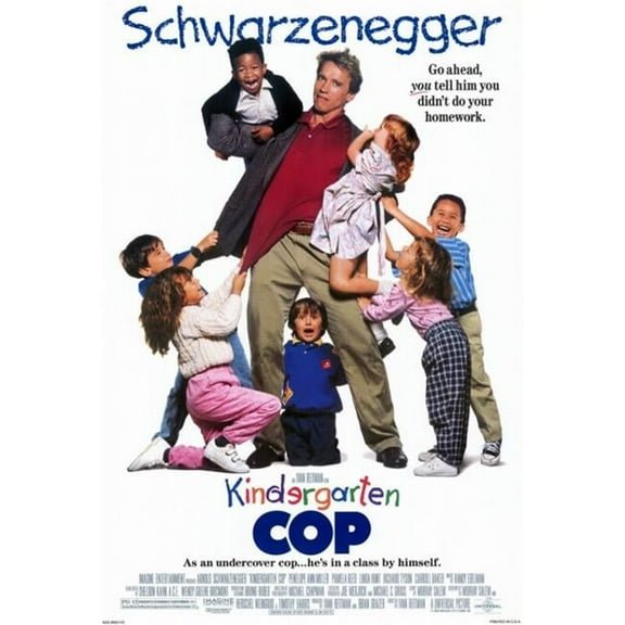 Kindergarten Cop Movie Poster - 27 x 40 in.