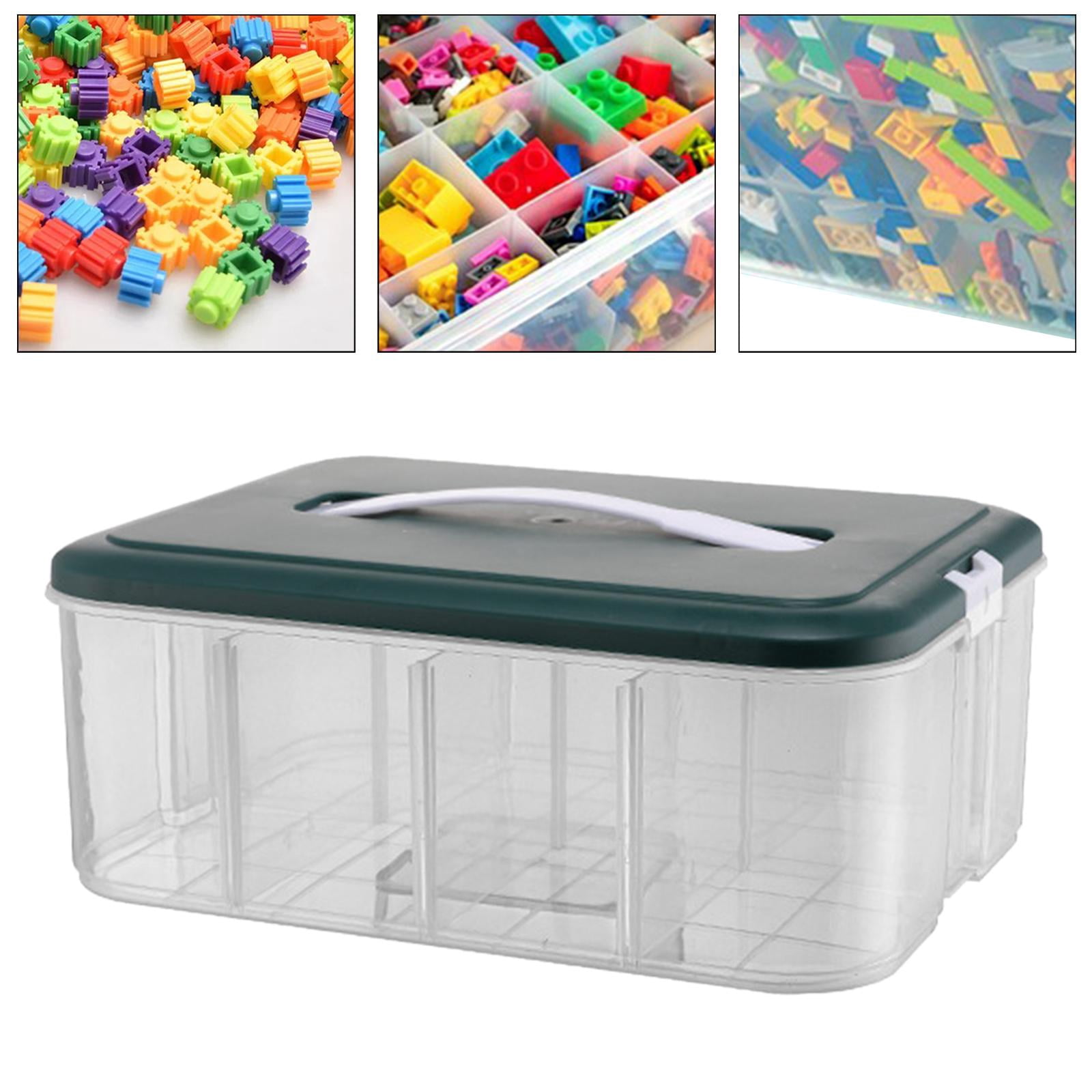 Axioma Portable Building Blocks Storage Gaming Building Blocks Container Case for Craft single layer