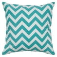 thumbnail image 2 of Rizzy Home Decorative Poly Filled Throw Pillow Chevron 18"X18" Baby Blue, 2 of 2