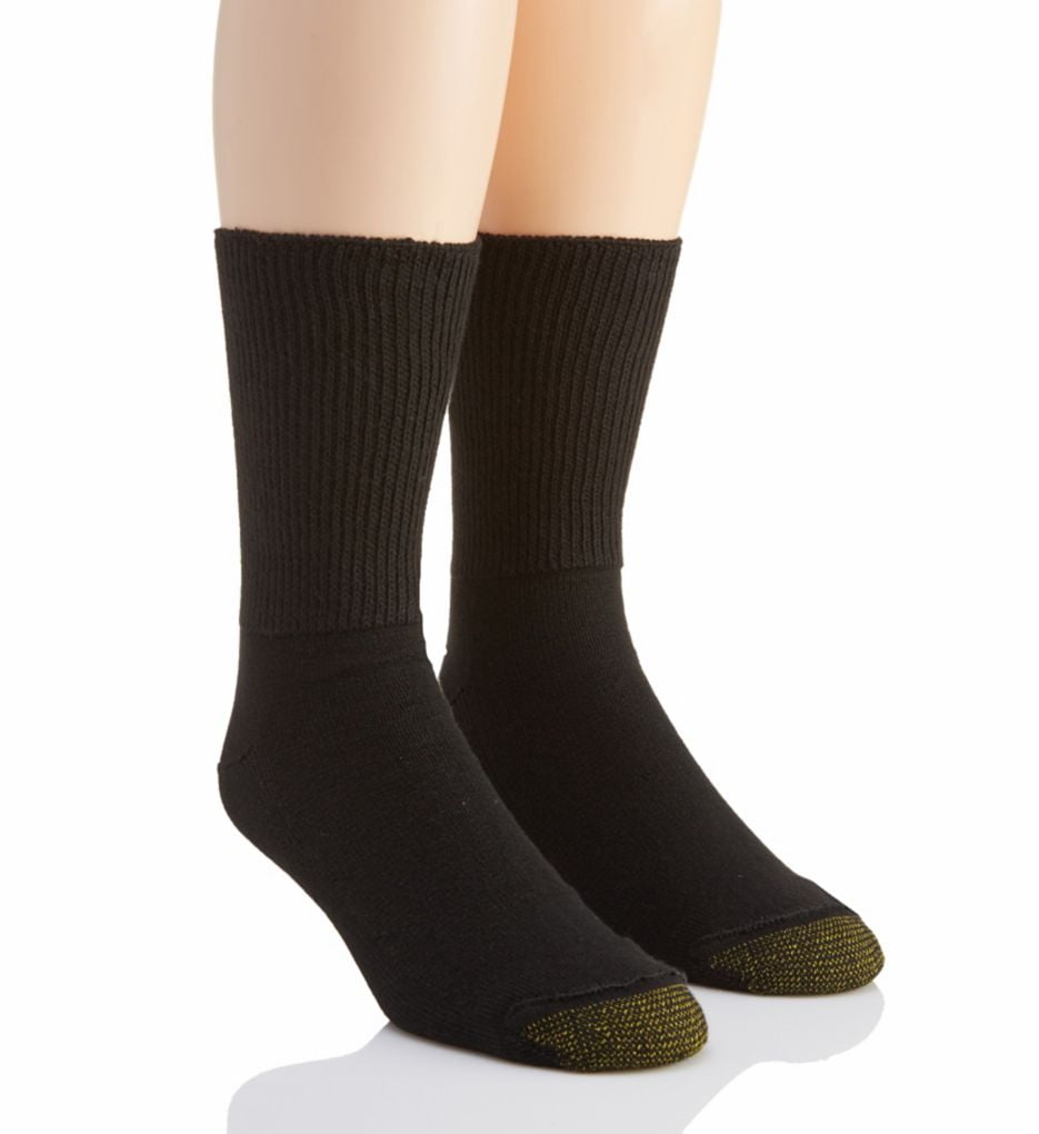 GOLDTOE Men's Gold Toe 202S Non Binding Super Soft Crew Socks 2