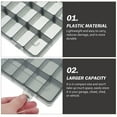 thumbnail image 3 of BRIGHTFUFU Organizer Box for Tools Plastic Parts Storage Case Multi Compartment 1Pack, 3 of 5