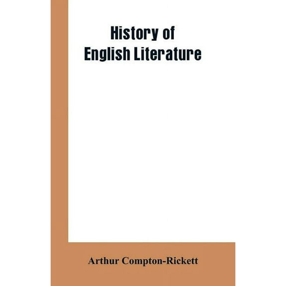 History of English Literature, (Paperback)