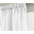 thumbnail image 2 of Porch & Den  Eads 84-inch Rod Pocket Curtain Panel White, 2 of 5