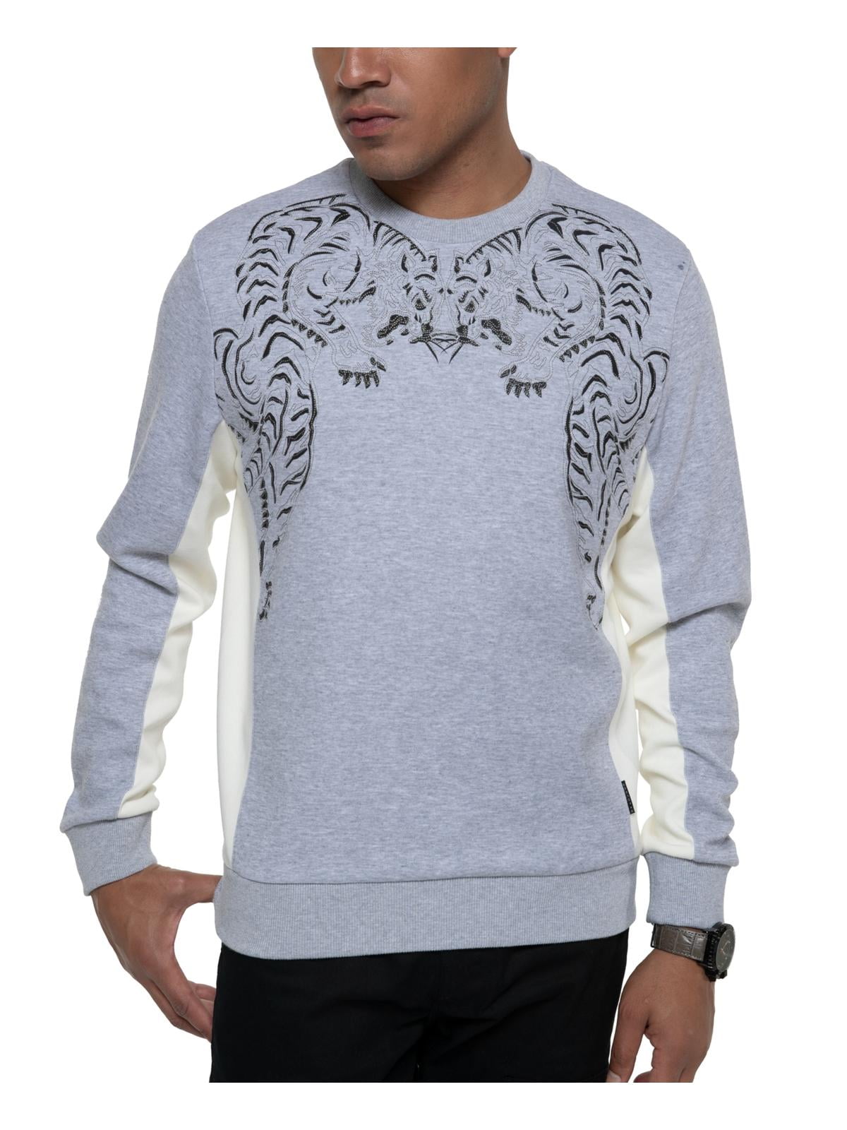 Sean John Mens Big \u0026 Tall Tiger Fleece 