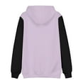thumbnail image 4 of OUSITAID Fashion Men Hooded Sweatshirts Comfortable Hoodie Drawstring Patchwork Pocket Tops, 4 of 4