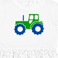 thumbnail image 4 of Inktastic Cute Green Tractor Girls Toddler Dress, 4 of 5