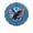 A, variant on YuanGuangQ Stainless Steel Wind Spinner for Patio, 3D Spinning Hanging Ornament with USA Flag Design, Memorial Day Independence Day Decor for Garden