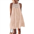 thumbnail image 1 of Camisola de Encaje para Mujer Color Albaricoque M, 1 of 5