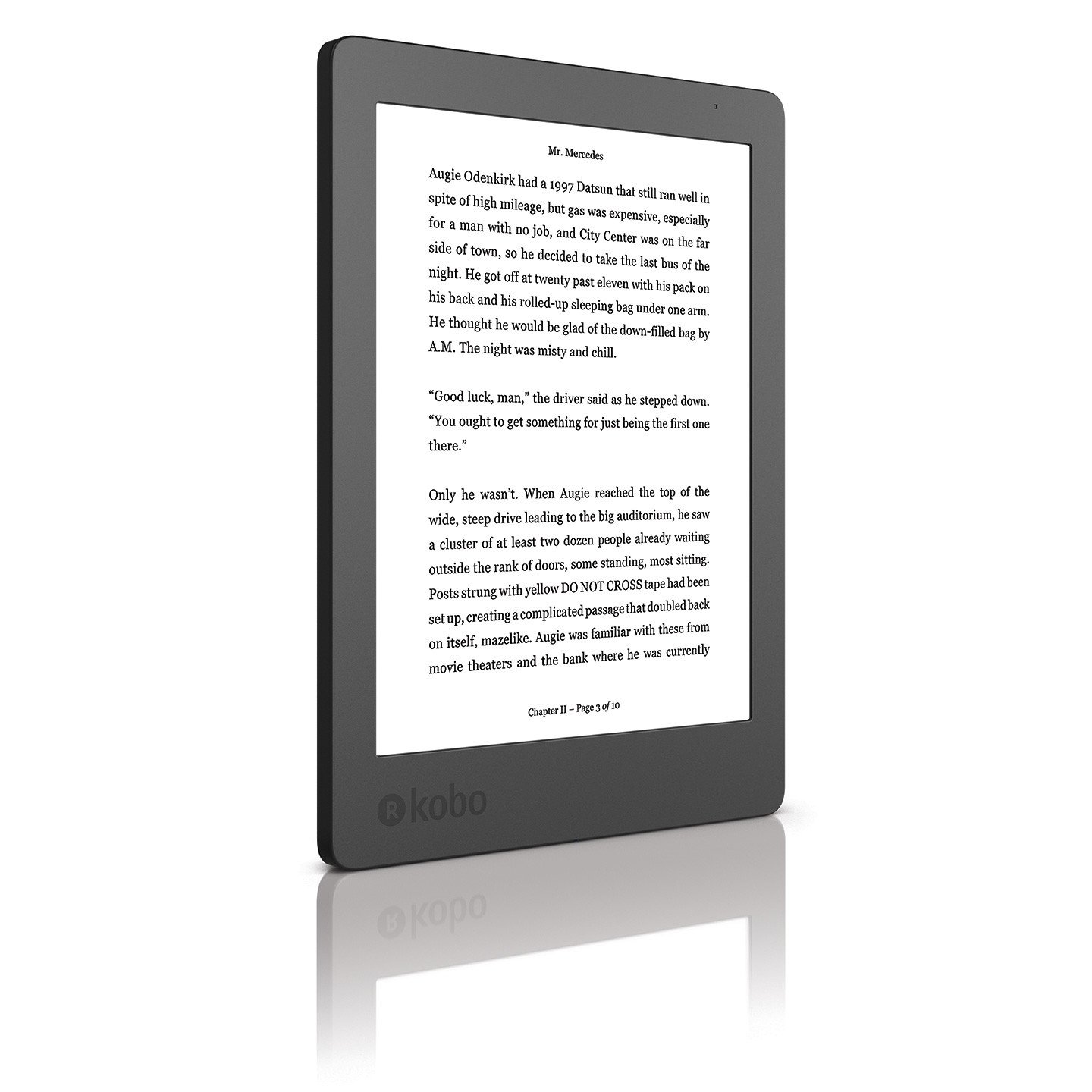Kobo Aura (Exclusive Walmart eBooks Edition) - 6" Carta E Ink touchscreen, customizable ComfortLight, Wi-Fi enabled - image 3 of 5