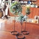 thumbnail image 3 of Juego de 3 soportes para flores en espiral con base de piña y base alta, sin incluir las plantas, 3 of 5