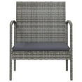thumbnail image 5 of vidaXL 8 Piece Garden Lounge Set with Cushions Poly Rattan Grey, 5 of 5