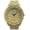 Gold, variant on Mens Gold Big Rocks with Roman Numerals Fully Iced Out Colorful Dial Watch - ST10327 RN