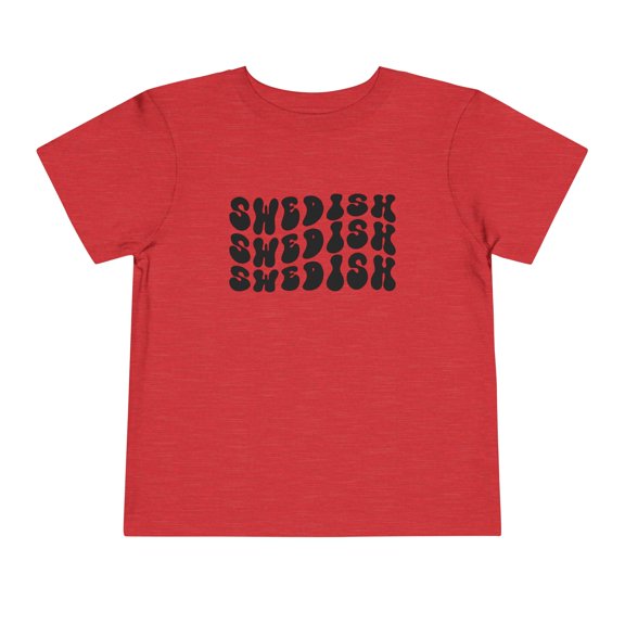 Swedish Sweden Pride Toddler Shirt Gifts Boy Girl Size 2T-5T