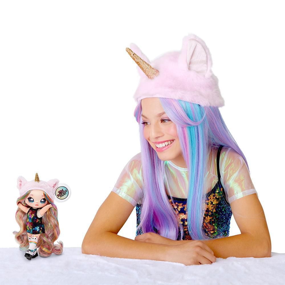 Na Na Na Surprise 2-in-1 Fashion Doll & Plush Pom with Confetti Balloon Unboxing
