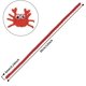 thumbnail image 2 of Limpiadores de tuberías, suministros para manualidades, 300 unidades, limpiadores de tuberías rojos, tallos de chenilla para manualidades, suministros de arte para niños (6 mm x 12 pulgadas), 2 of 5