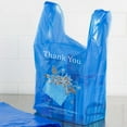 thumbnail image 6 of Blue Jumbo Thank You T-Shirt Bags, 18 Micron, 500 Count, 16 x 8 x 26 in, 6 of 6