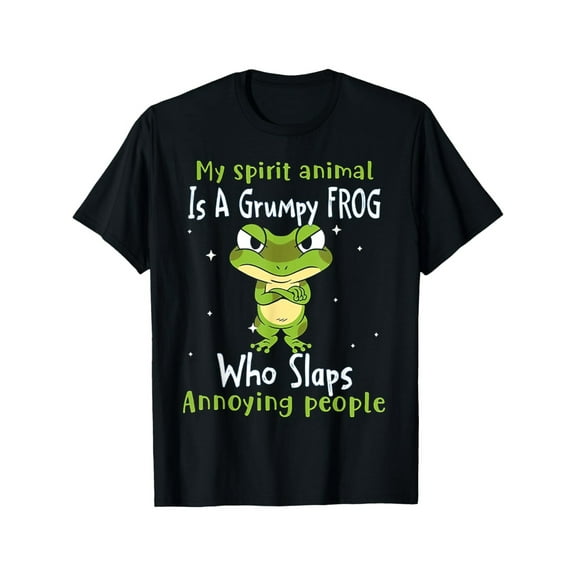 My Spirit animal Is A Grumpy Frog T-Shirt