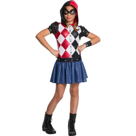 Dc Super Hero Girls Harley Quinn Hoodie Dress