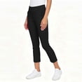 thumbnail image 5 of YUANxueke Womens Ankle Length Pants High Waist Gym Yoga Pants Stretchy Casual Comfy Leggings Cropped Pants with Pockets, 5 of 6