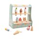thumbnail image 2 of Juego de helado de madera, juguetes de comida artificial, con soporte de madera, juguete de simulación de helado para niños de 2 a 4 años, regalos de, 2 of 9