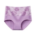 thumbnail image 4 of Womens Underwear Brief Panties Women Pure Cotton Large Size High Waist Elastic Soft Breathable Underwear Pp2 Xxxxl, 4 of 4
