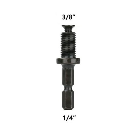 

BAMILL Drilling Bit Accessory Drill Chuck Adapter Hex Shank To 1/2 3/8Inch Male Thread