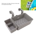 thumbnail image 4 of Pool Hanging Storage Basket, Poolside Storage Basket ABS Waterproof  For Organization, 4 of 8