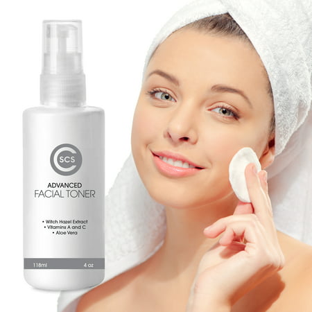 CSCS Face Toner with Vitamin C and Witch Hazel Extract - Best Facial Toner for (Best Hazel Colored Contacts)