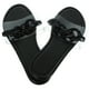 thumbnail image 4 of 1 par de sandalias planas elegantes y transparentes para verano, sandalias de playa, zapatillas para mujer, 4 of 7