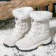 thumbnail image 4 of Botas de nieve cálidas y gruesas de caña alta, zapatos de algodón, botas ligeras de talla grande para mujer Wmkox8yii ghj2240, 4 of 9