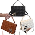 thumbnail image 2 of Fashionable Small Handbags for Women with Large Capacity and Adjustable Shoulder Strap, PU Handbag for Dating, 2 of 8