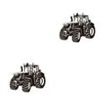 thumbnail image 2 of Youkk Decorative Tractor Wall Stickers - Waterproof And Not Easy To Fall Off Suitable For Walls Of All black 2Set, 2 of 6