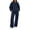 Navy sweatsuits women 2 piece outfit, variant on YFNNUP Womens Sweatsuits 2 Piece Set Petite Long Sleeve Hoodie Baggy Wide Leg Sweatpants Solid Color Matching Track Suits Light Blue,S