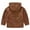 Brown, variant on IROINNID Baby Boys Girls Leopard Print Shearling Warm Jacket Fleece Hooded Zipper Autumn&Winter Coat