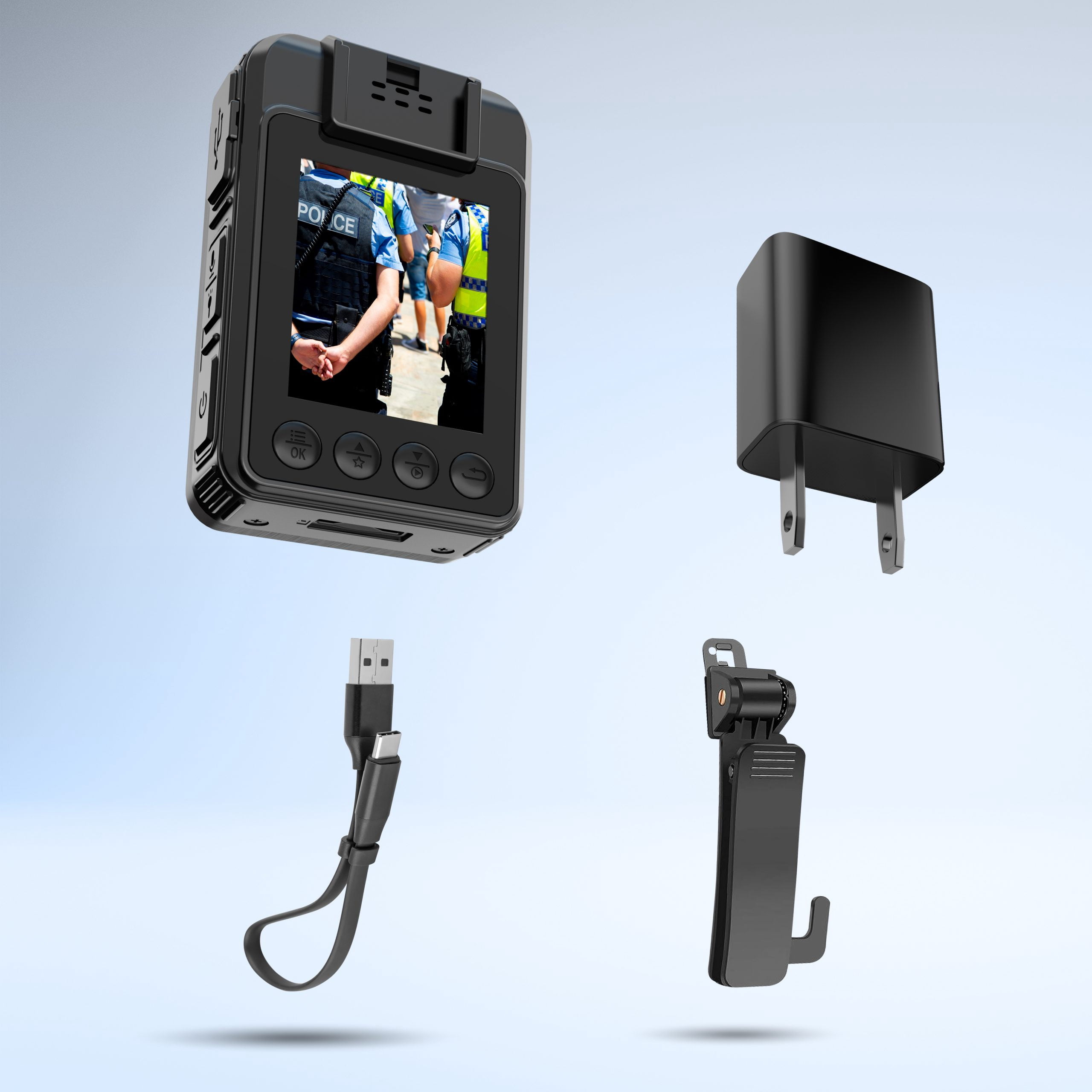 Rexing P3 Mini 1080p FHD Body Video Camera with Type-C Port