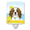 thumbnail image 1 of Carolines Treasures BB2092CNL Cavalier Spaniel Summer Beach Ceramic Night Light, 1 of 1