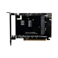 thumbnail image 1 of Tarjeta Adaptadora PCIe 4.0 X16 A Gen-Z 4C+/SFF-TA-1002 Compatible con Chasis Externo OCP NIC 3.0. Tarjeta de Expansión PCIe X16., 1 of 9