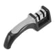 thumbnail image 2 of Afilador de cuchillos de cocina de 2 etapas, color gris, con agarre ergonómico y calidad profesional, 2 of 2