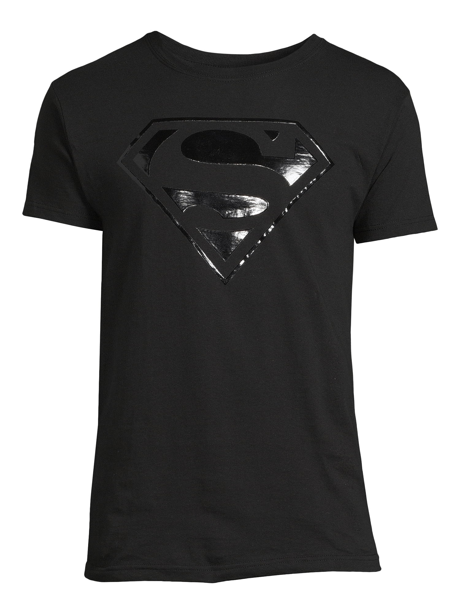Superman Men's & Big Men's Graphic Tee Shirt Tonal Superman Logo, Sizes S-3XL
