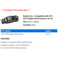thumbnail image 2 of Rocker Arm - Compatible with 2011 - 2019 Dodge Grand Caravan 3.6L V6 2012 2013 2014 2015 2016 2017 2018, 2 of 2