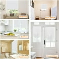 thumbnail image 2 of EIGTHTAIL Window Blinds Cordless Blackout No Drill Cut to Size Clip On Stick On Self Adhesive Temporary Blinds Pleated Paper Blinds for Windows Doors Shades for Home Nursery Bedroom Kitch, 2 of 8