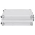 thumbnail image 2 of vidaXL Gun Case Aluminium ABS Silver, 2 of 5