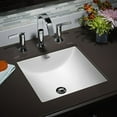 thumbnail image 3 of American Standard 0426000.020 Studio Care 13 by 13-Inch Under Counter Lavatory Sink, White, 3 of 3
