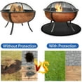thumbnail image 2 of ANUNU 36in Under Grill Mat for Outdoor Grill,ndoor Fireplace/Fire Pit Mat, 2 of 6