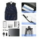 thumbnail image 4 of Easygdp Navy Dark Blue Mochila Casual para Portátil, Mochila para Escuela, Viajes, Negocios, 4 of 6