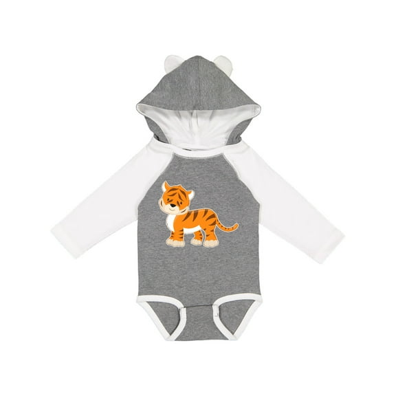 Inktastic Tiger Boys or Girls Long Sleeve Baby Bodysuit